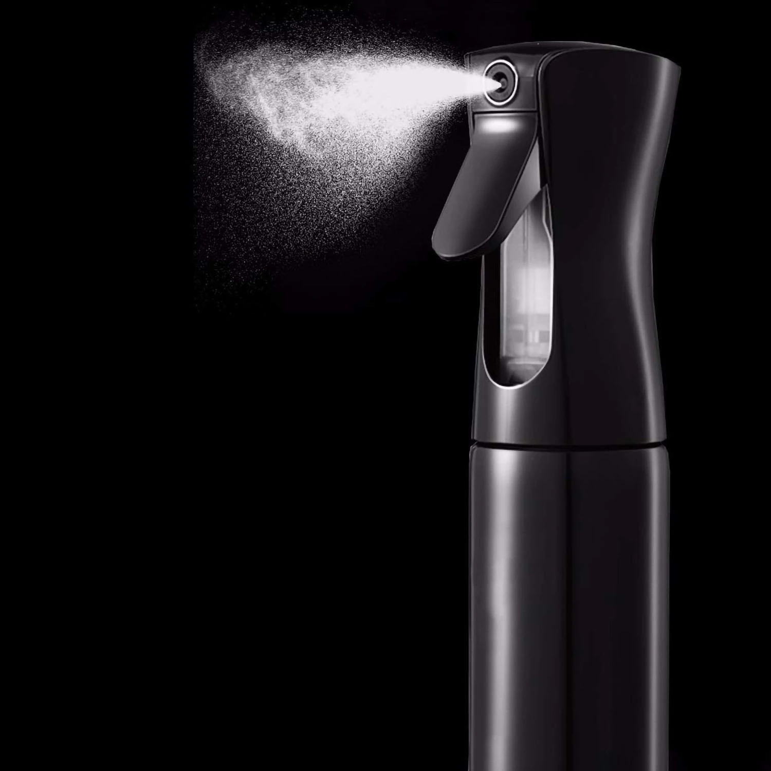 Continuous Mist Hair Spray Bottle Barber Water Sprayer Salon Plant