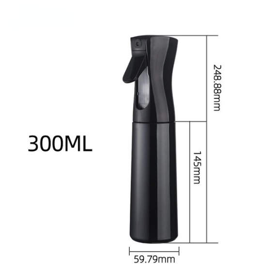 Continuous Mist Hair Spray Bottle Barber Water Sprayer Salon Plant