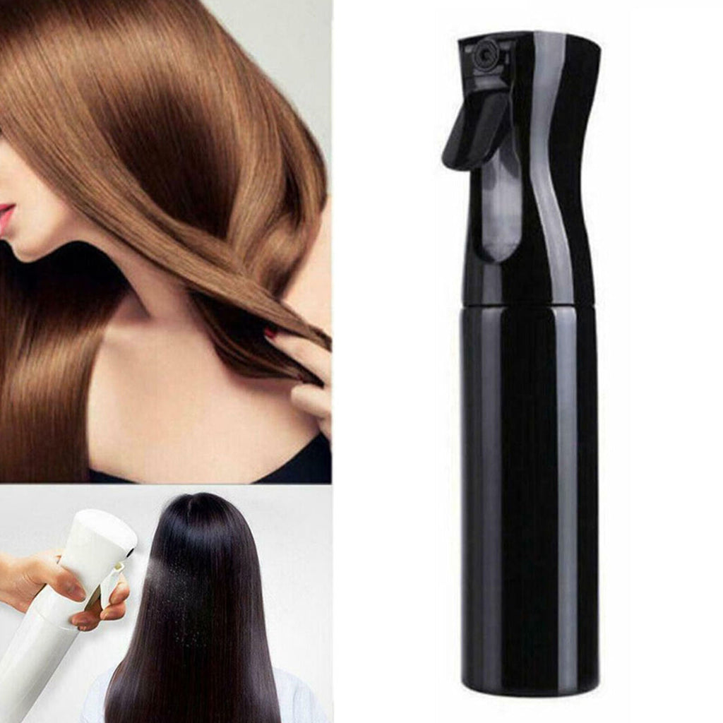 Continuous Mist Hair Spray Bottle Barber Water Sprayer Salon Plant