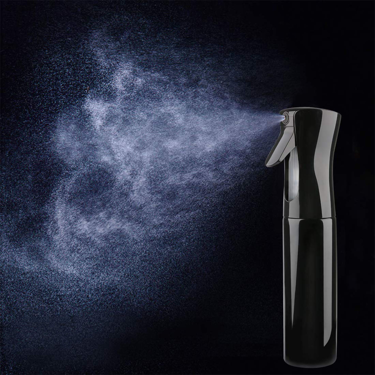 Continuous Mist Hair Spray Bottle Barber Water Sprayer Salon Plant