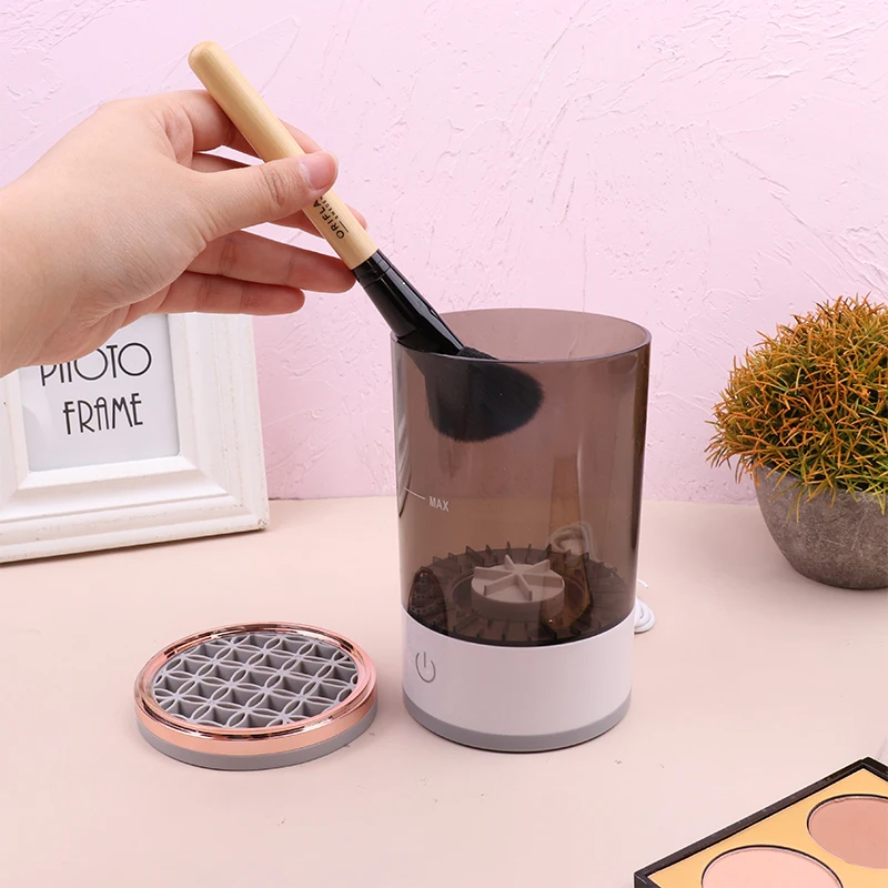 Automatic Brush Cleaner Electric Makeup Brush Cleaning Machine Fast