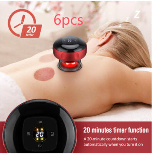Electric Vacuum Cupping Massage Body Cups Anti-Cellulite Therapy Massa