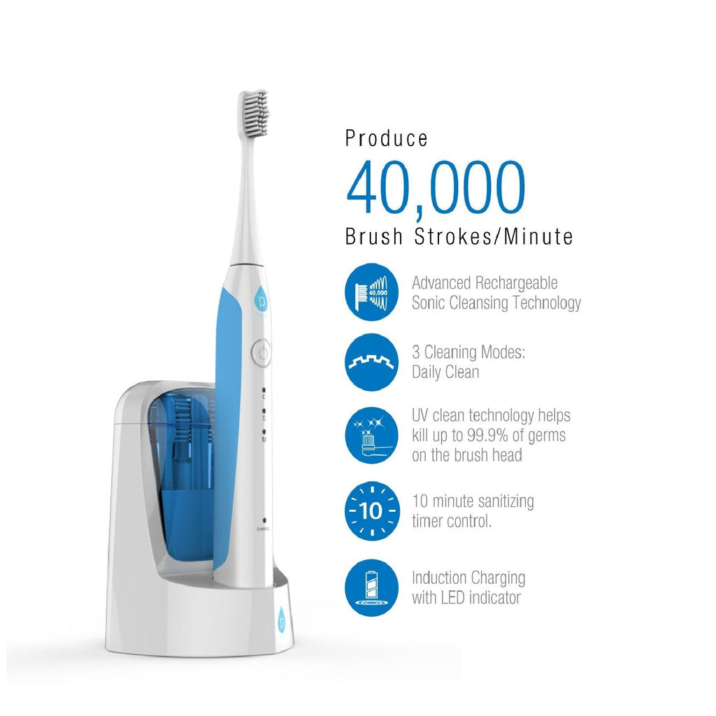 Electric Smart Series Rechargeable Toothbrush with UV Sanitizing