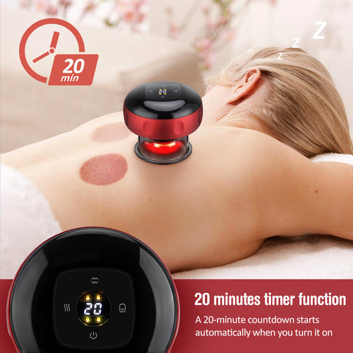 Electric Vacuum Cupping Massage Body Cups Anti-Cellulite Therapy Massa