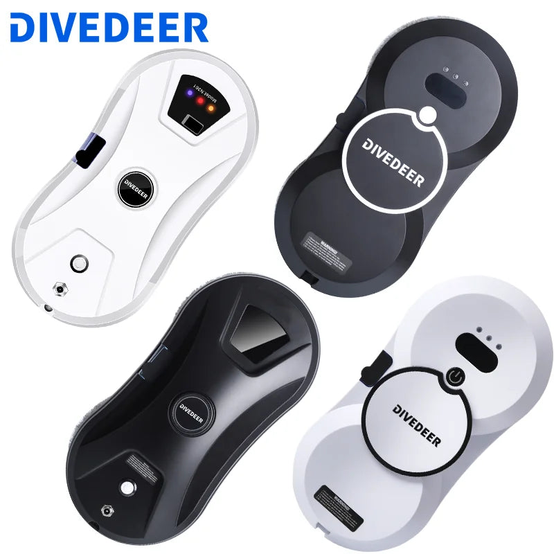 DIVEDEER Home intelligent cleaning robot with automatic water spraying