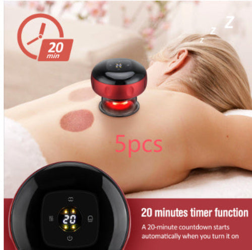 Electric Vacuum Cupping Massage Body Cups Anti-Cellulite Therapy Massa