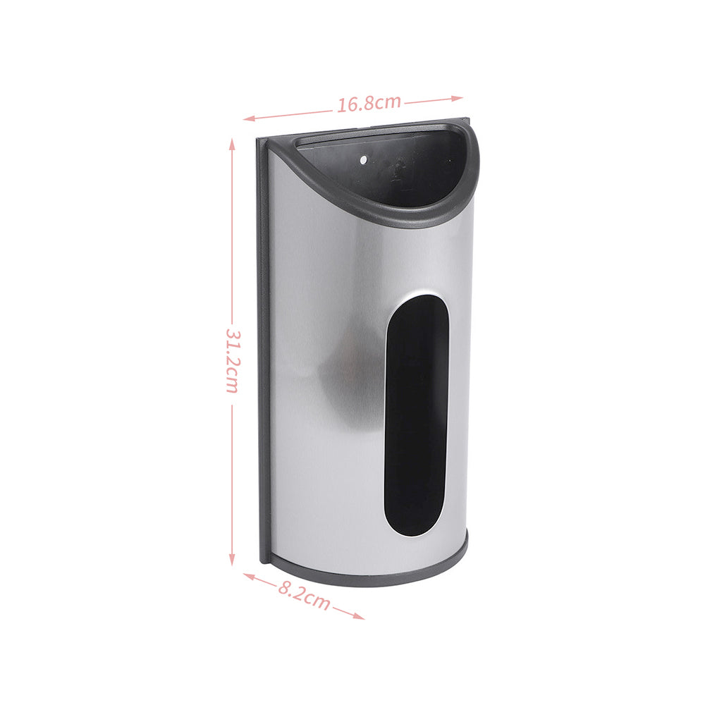 Grocery Bag Holder Dispenser, Stainless Steel Bag Saver